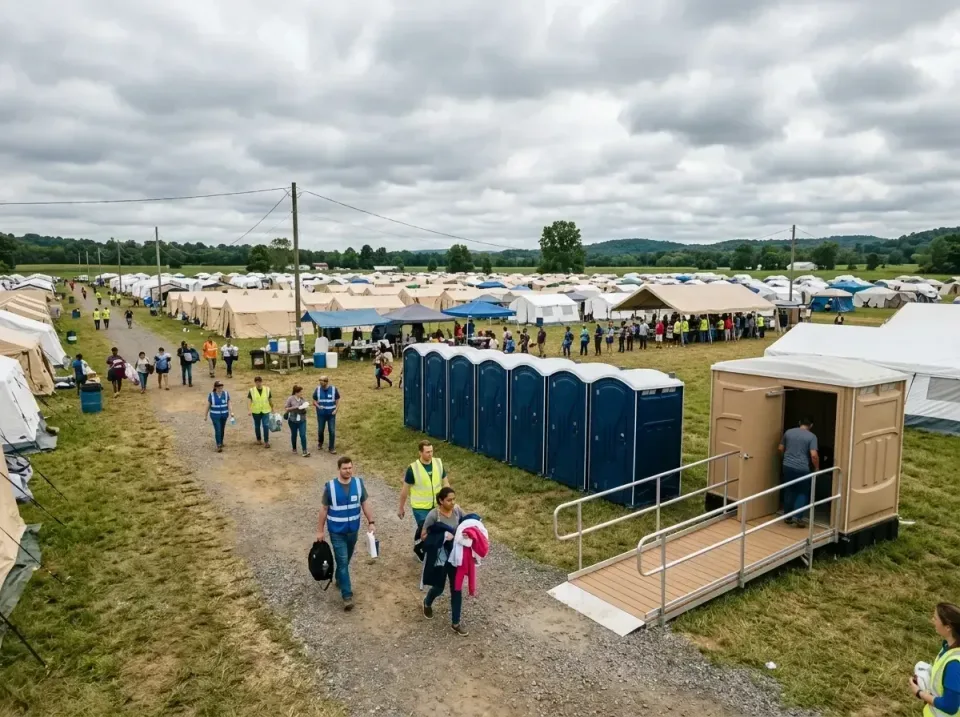 disaster-relief-camp-restrooms-010 — frequently asked questions, Dumpster & Portable Bathrooms Rental in St. Henry, OH